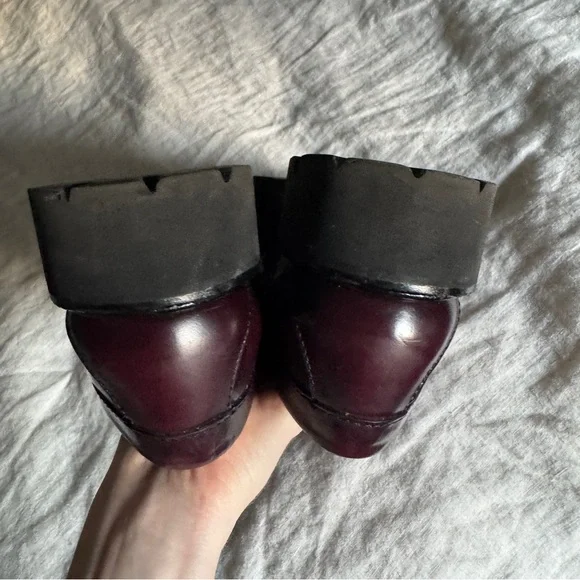 G.H. Bass Chunky Weejuns Loafers 6.5 Burgundy - Picture 6 of 9